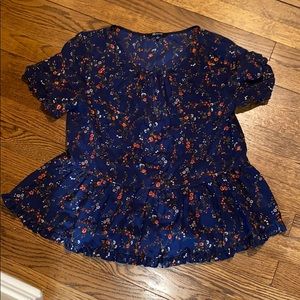 SALE! Size Small Madewell keyhole babydoll top